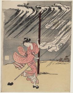 Suzuki Harunobu, l'averse