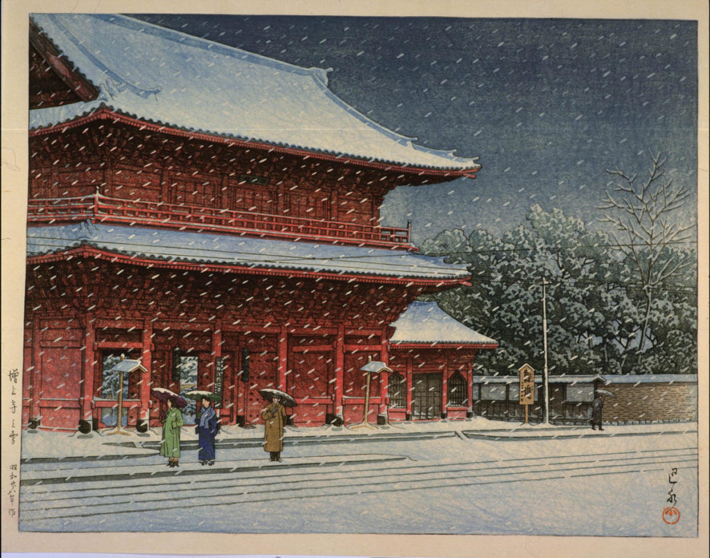 Kawase Hasui Zozoji