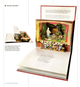 l'art du livre origami : page intérieure