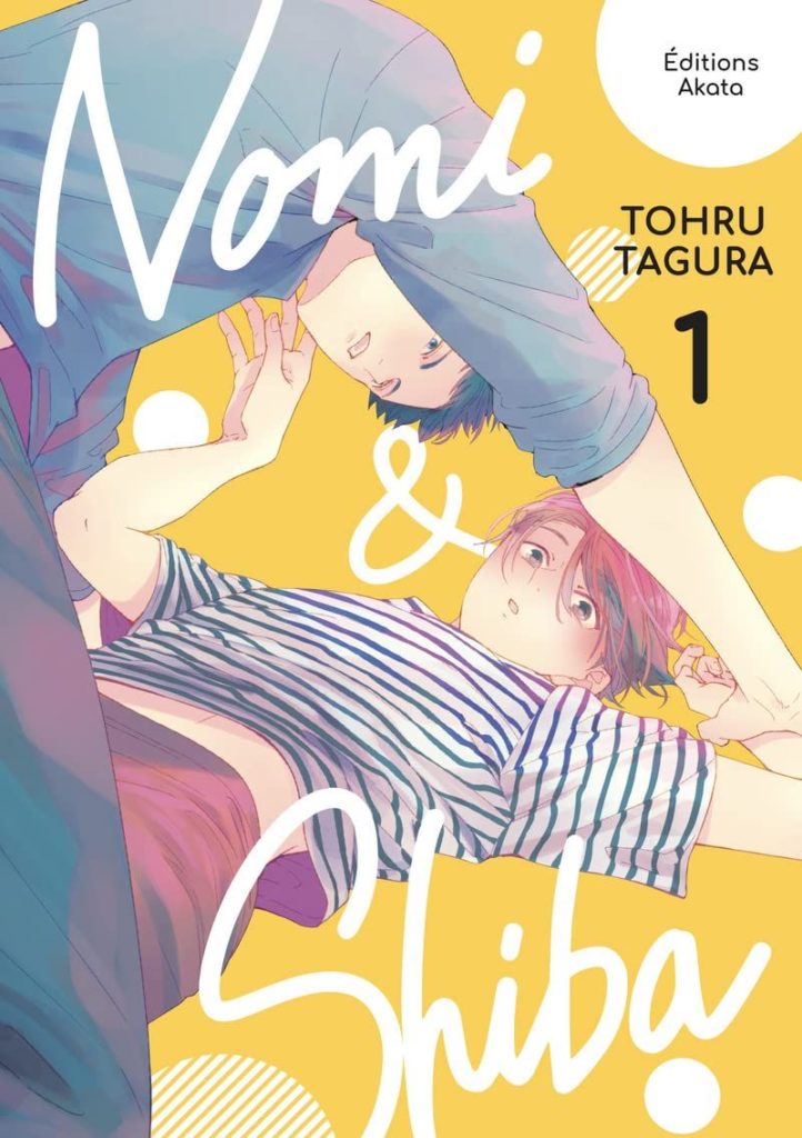 Couverture du tome 1 de Nomi & Shiba chez Akata