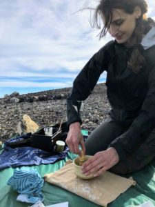 Dégustation de thé en haut du Mont Fuji