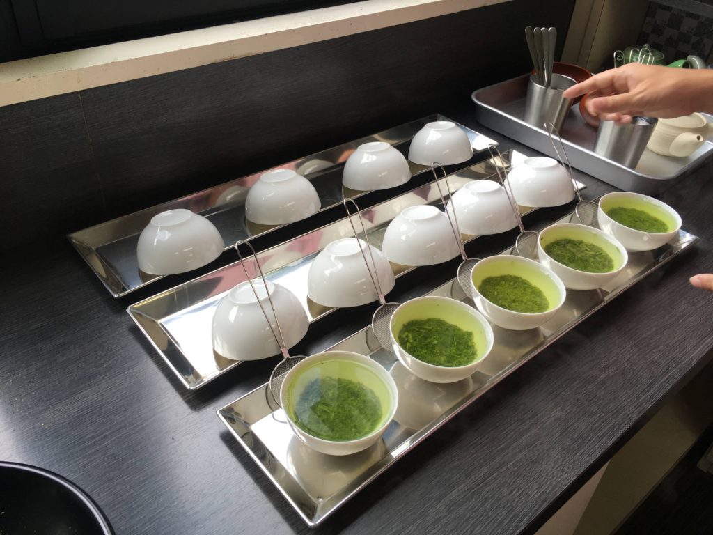 Différentes variétés de thé 