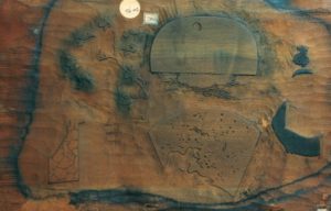 Planche de couleur, bleu