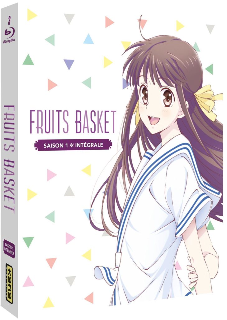 Cover du coffret blu-ray saison 1 intégrale de Fruits Basket (2019)