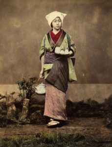 Servante maison de thé