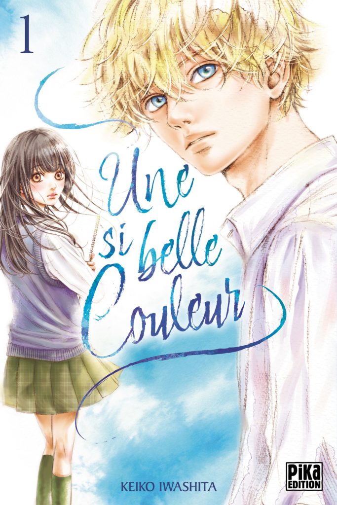 Couverture du tome 1 de Une si belle couleur chez Pika