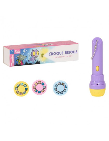 Lampe à histoires croque-bisous à l'Ecole des loisirs