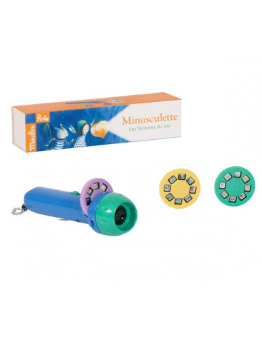 Lampe à histoires Minusculette à l'Ecole des loisirs