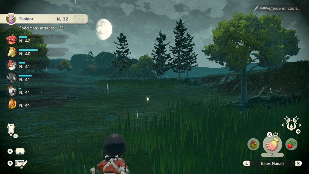 Capture 2 de Pokémon Légendes Arceus par Charlène