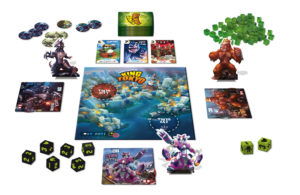 Présentation du plateau de jeu King of Tokyo chez iello