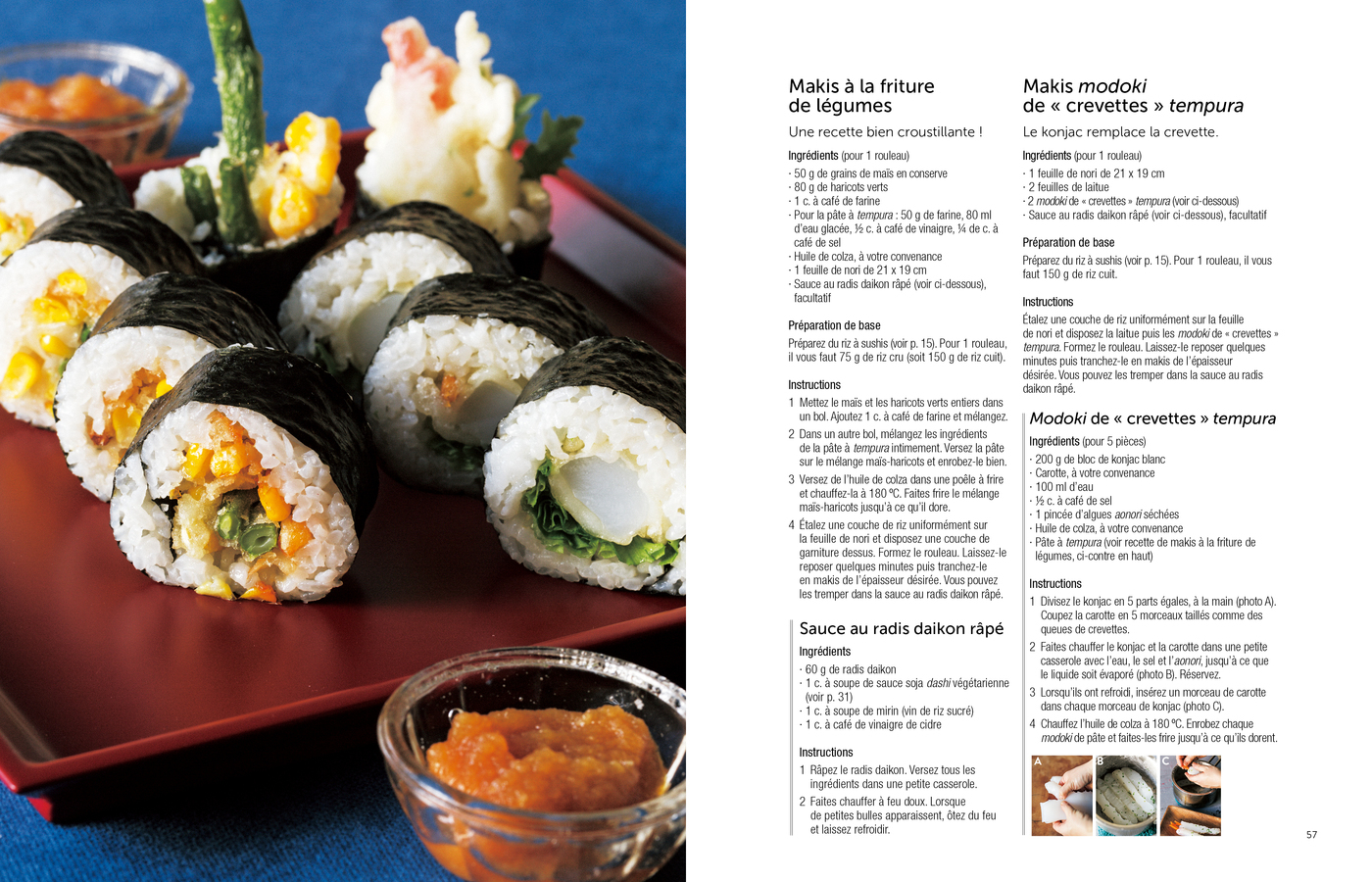 Sushi Modoki by Iina, editions of La Plage: inside page