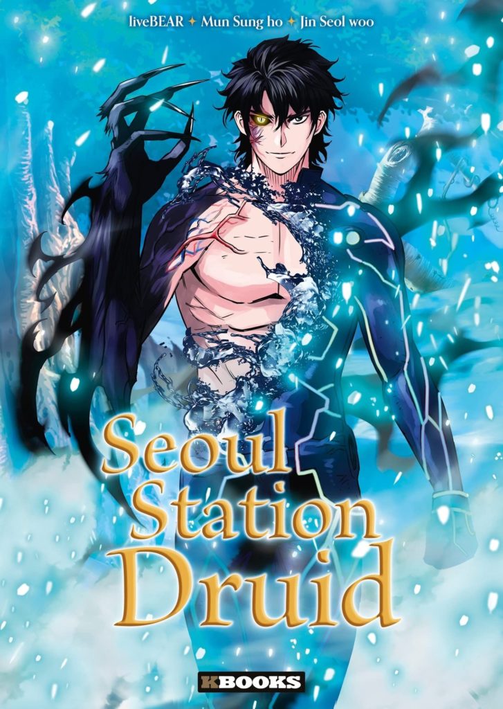 Couverture du tome 1 de The druid of Seoul Station chez Kbooks