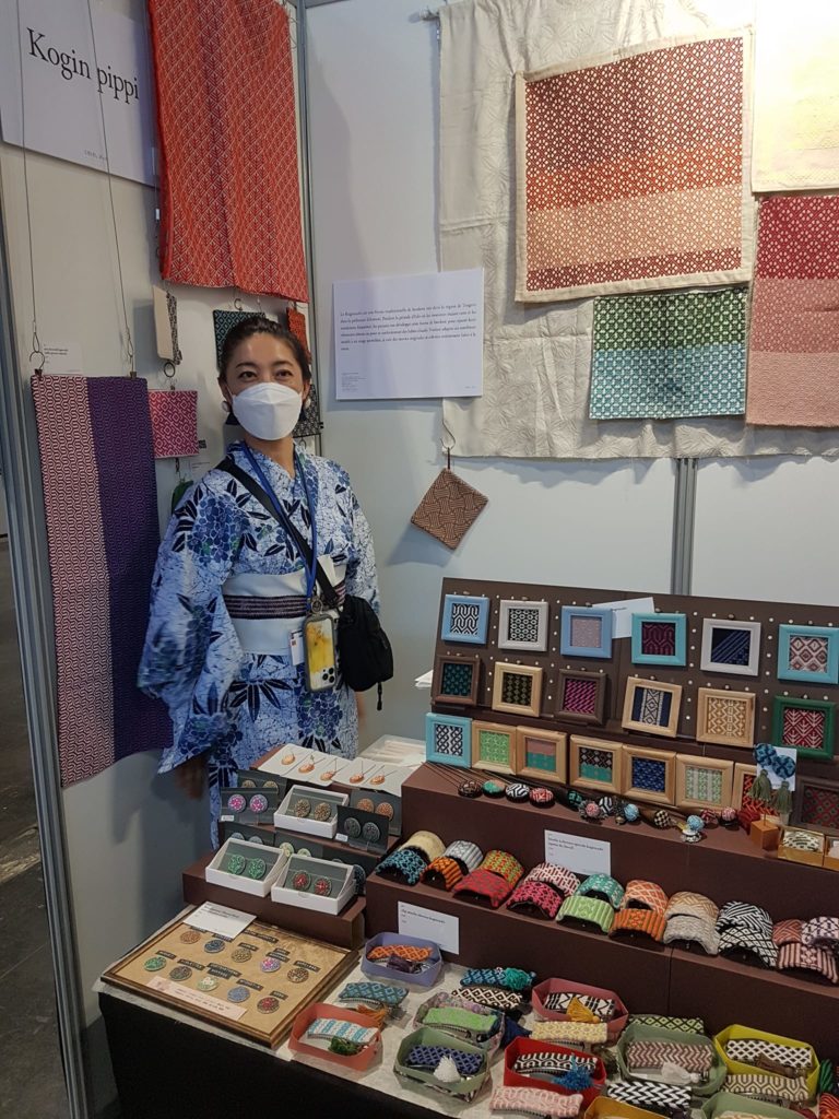 Stand de Kogin Pippi à Japan Expo - Pavillon Wabi Sabi ©Photo de David Maingot pour Journal du Japon