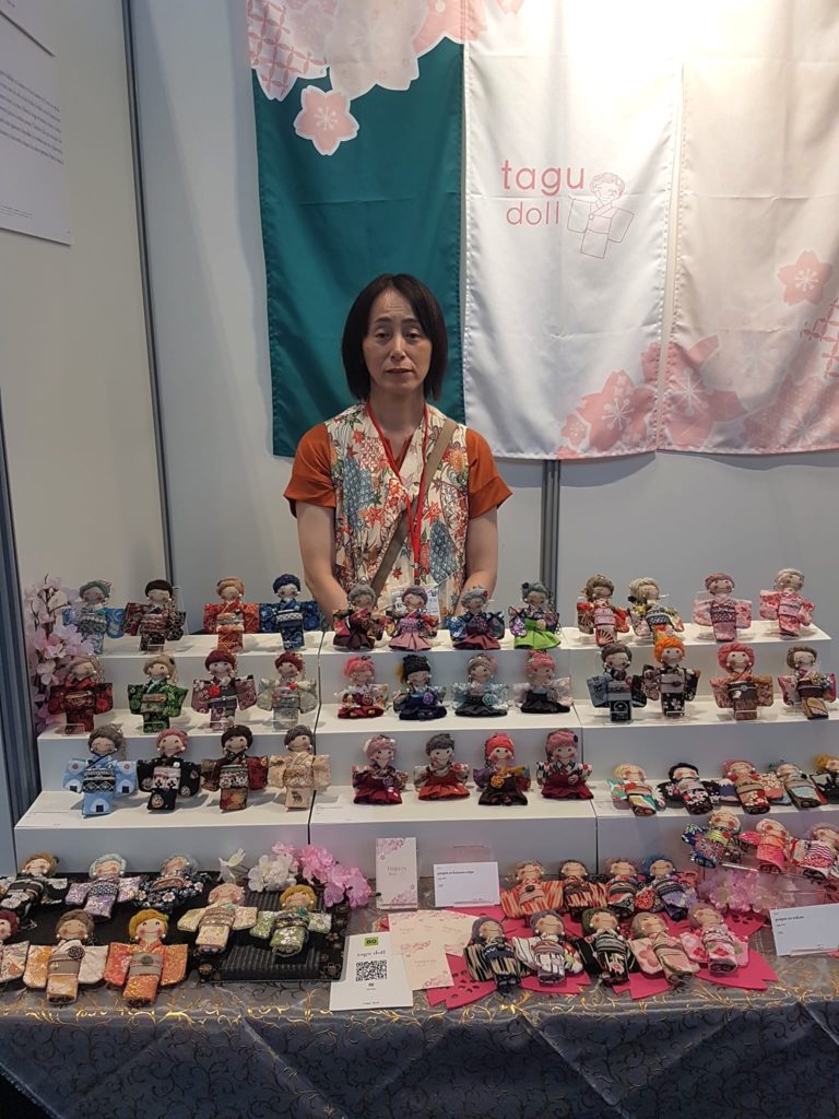 Stand de Tagu Doll à Japan Expo - Pavillon Wabi Sabi ©Photo de David Maingot pour Journal du Japon