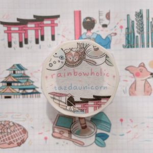 collaboration rainbowholic-tazdaunicorn, photo fournie par Kaila