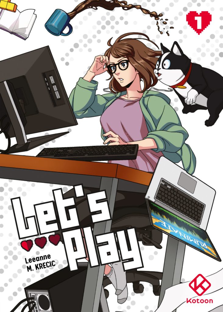Couverture du tome 1 de Let's Play chez Kotoon