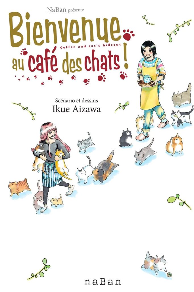 Couverture de Bienvenue au café des chats chez naBan