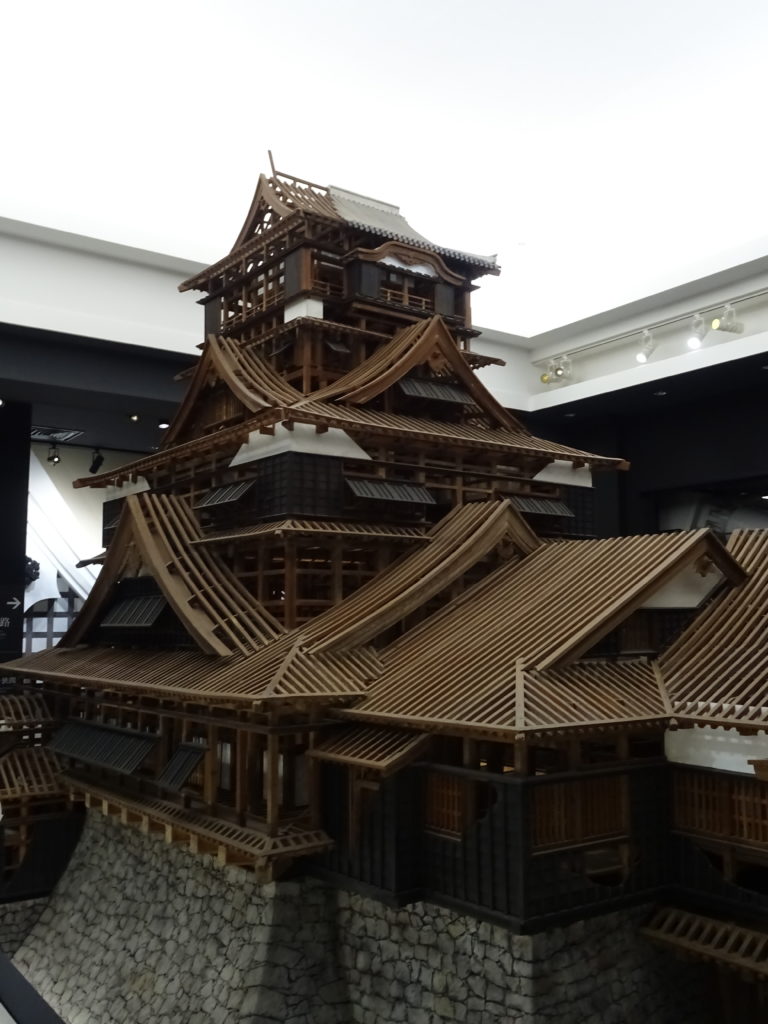 Maquette du château.