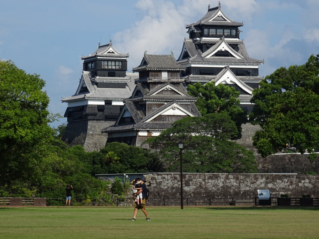 Vue d'ensemble sur le château.