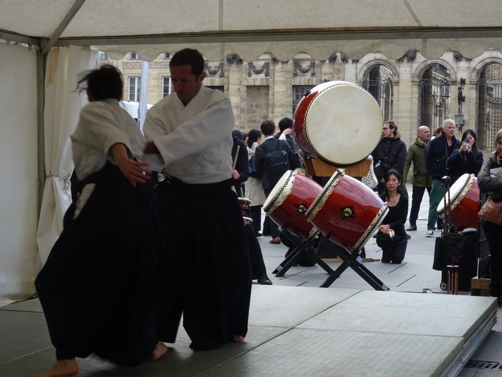 Démonstration d'aikidô