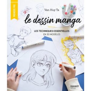 Manga drawing by Ta Van-Huy, Manga Editions: Cover