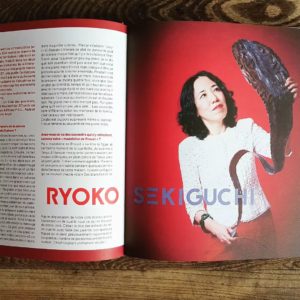 Portrait of Ryoko Sekiguchi in Goûts du Japon