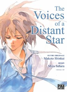 Couverture de The voices of a distant star par Mizu Sahara