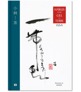 Haïkus entre ciel et terre de Issa par Manda, éditions Synchronique : couverture