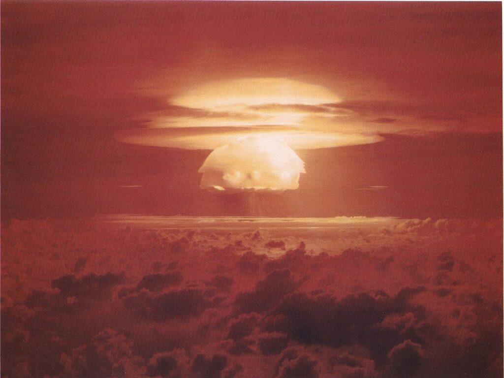 Le champignon atomique de Castle Bravo