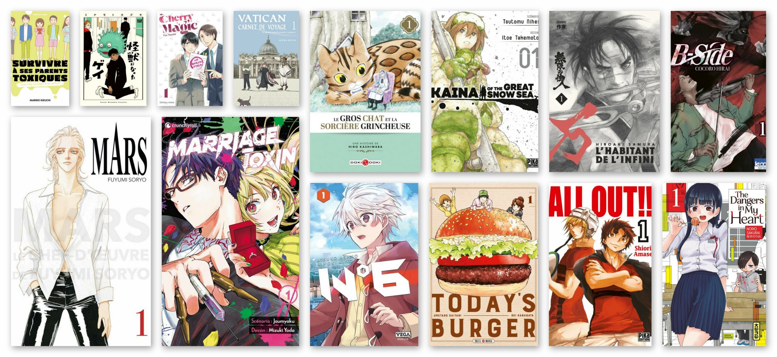 Attentes Mangas] rentrée de septembre : des nouveaux mangas à