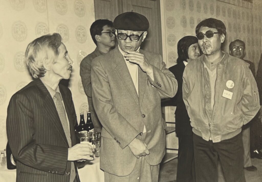 NAGAI, TEZUKA, NAGASHIMA
Katsuichi Nagai, Osamu Tezuka et Shinji Nagashima, en juillet 1982.
Source : Musée du manga Nagai Katsuichi, à Shiogama.