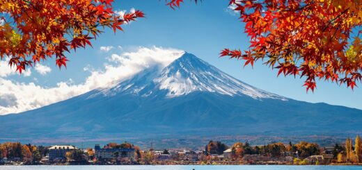 automne mont Fuji lac Kawaguchiko Japon