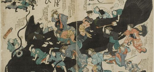 Après le séisme d'Ansei de 1855 sur Edo, les habitants accusent le poisson chat géant, le Namazu d'être à l'origine des secousses. Ils l'attaquent en conséquence.