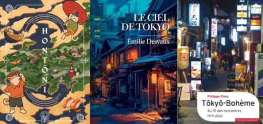 Couvertures des trois livres présentés