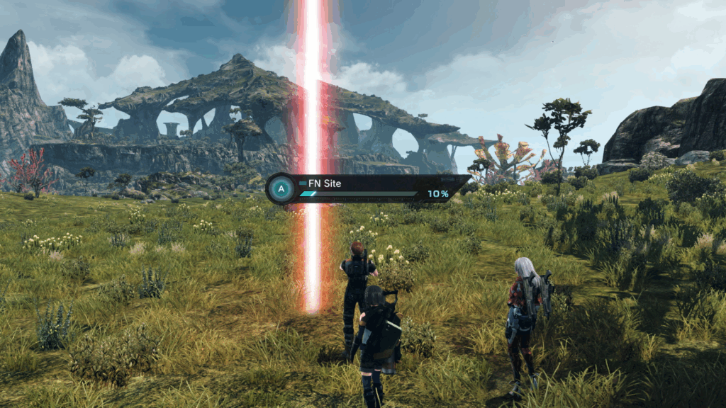 Une balise de Xenoblade Chronicles X