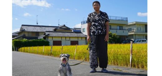Lana et Cookie dans leur quartier