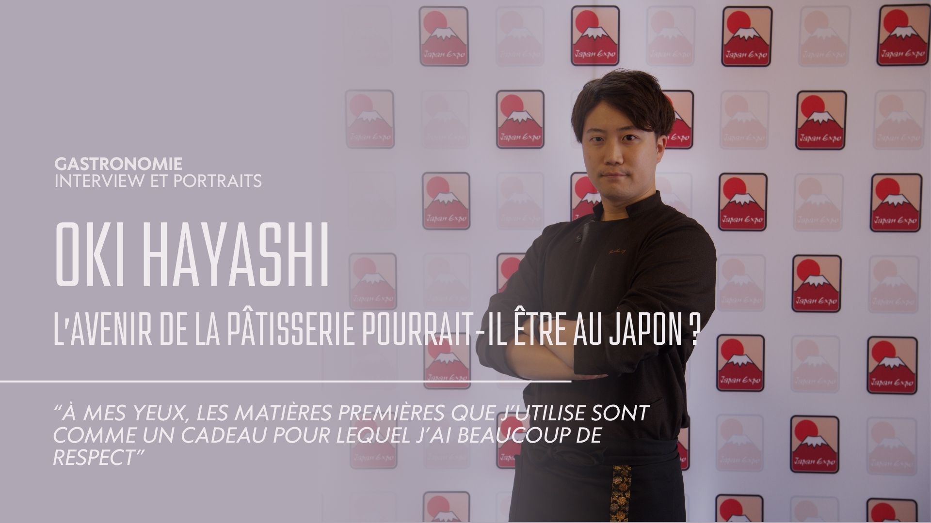 Oki Hayashi : l'avenir de la pâtisserie pourrait-il être au Japon ?