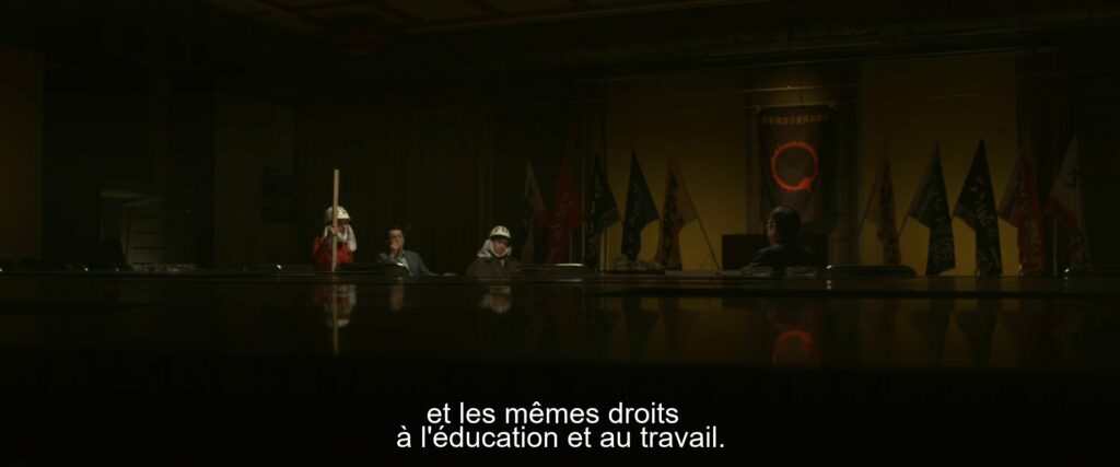 Entretien entre Donami et les kaijins : fin des discriminations contre accepter d'être une arme