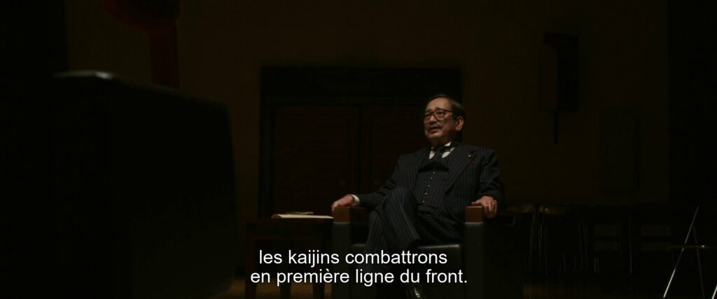 Entretien entre Donami et les kaijins : fin des discriminations contre accepter d'être une arme