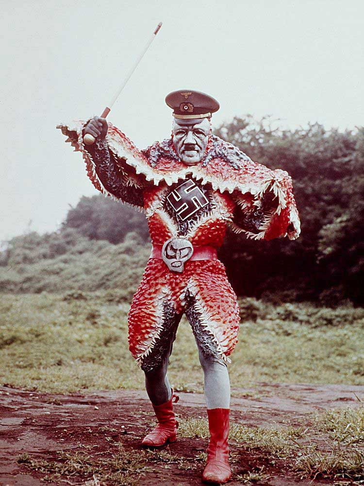 Hitode Hitler, ou Hitler, l'étoile de mer, un monstre hybride entre Hitler et une étoile de mer