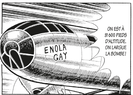 Case de Gen aux pieds nus montrant l'Elona Gay