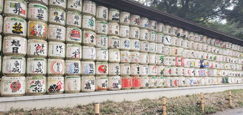 Le saké de Meiji Jingu.@YoannMolina