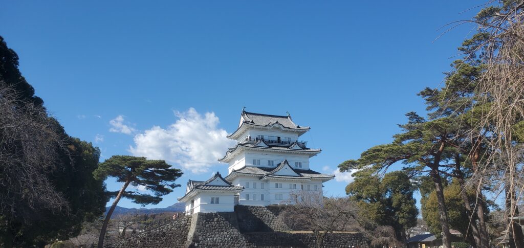 Le château d'Odawara est devenu le symbole de la ville côtière. @YoannMolina