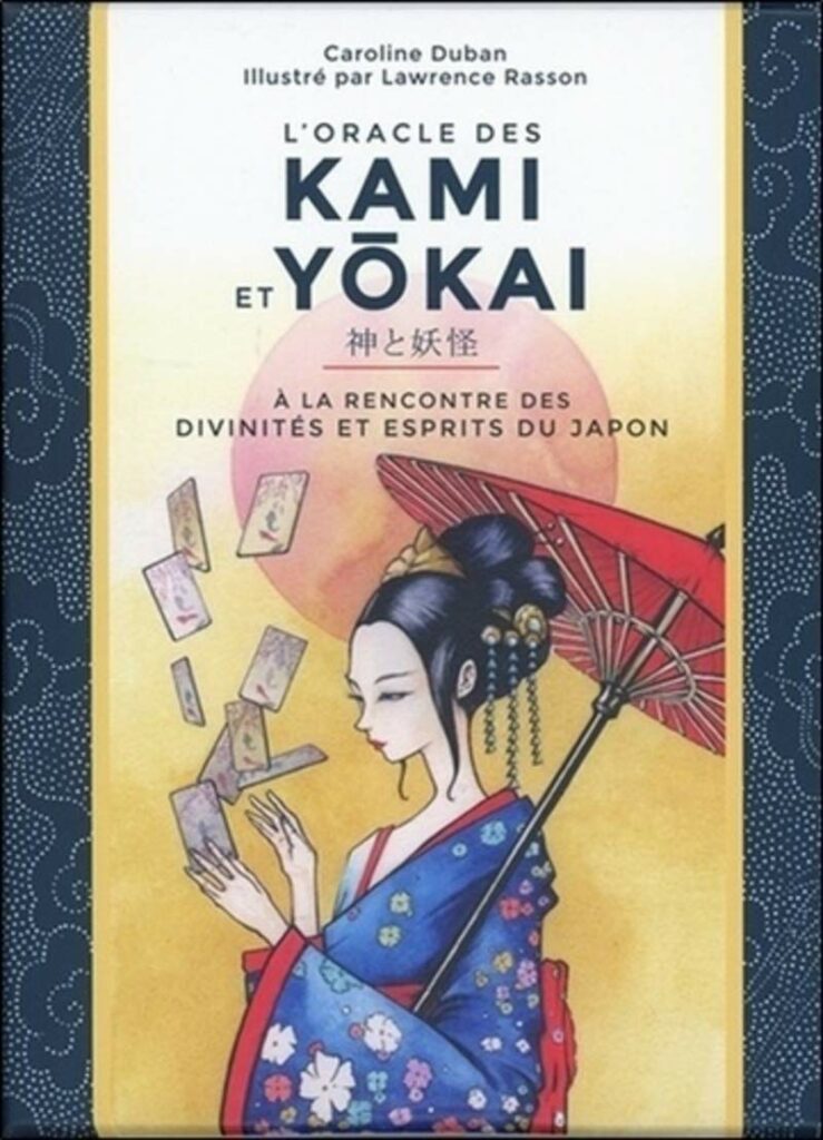 L’Oracle des Kami et Yôkai : Les esprits du Japon de Caroline Duban, illustrations de Lawrence Rasson Éd. Le Courrier du Livre à 24,90 euros