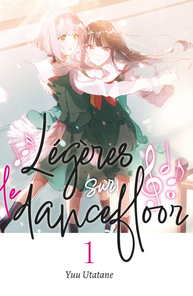 Deux jeunes filles dansent dans une ambiance éthérée très lumineuse