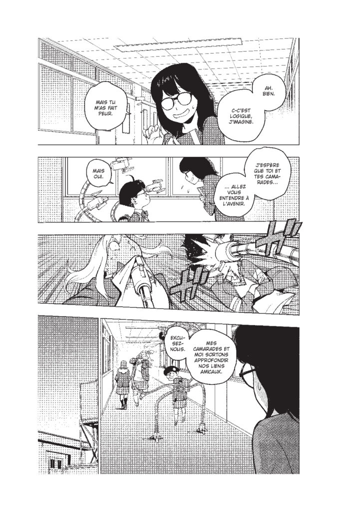 Octopus dans le corps d'une lycéenne met un terme au harcèlement scolaire par la force