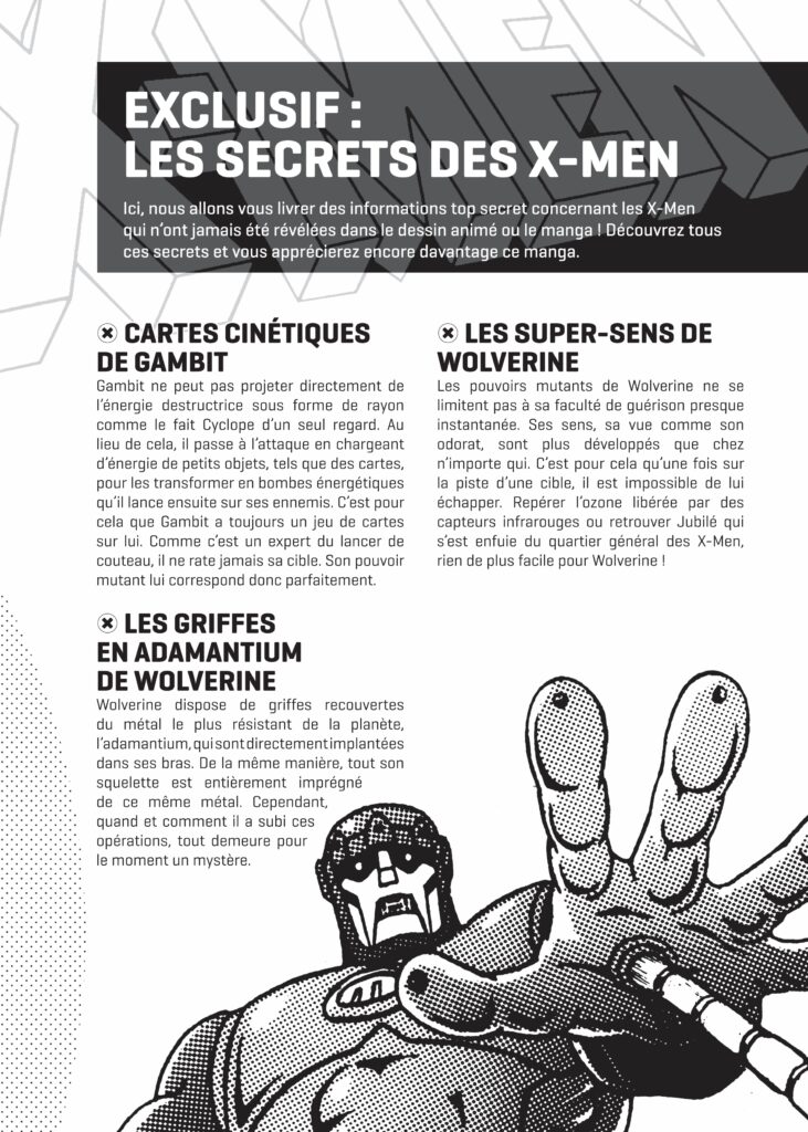 Dossier exclusif sur les secrets des X-Men