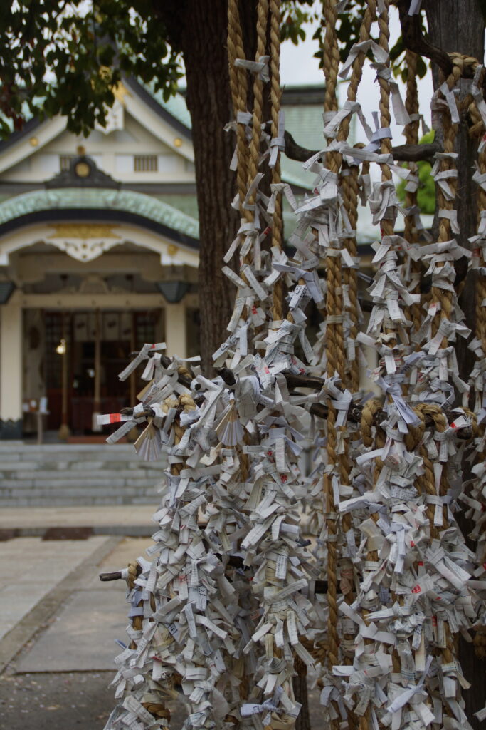 Yasaka Namba jinja omikuji