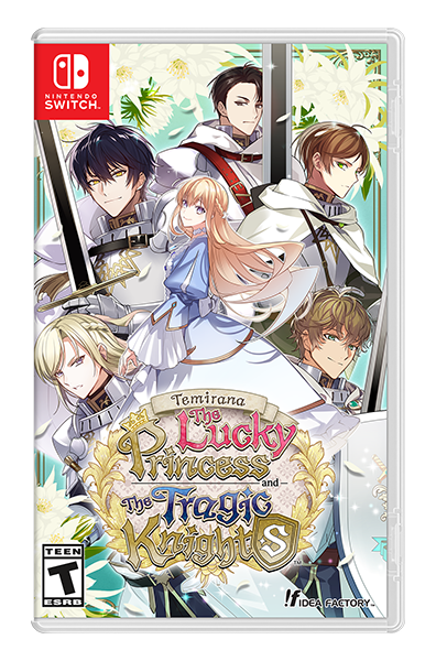 Jaquette de Temirana, autre jeu avec le chara dsign de Karin Suzushiro, illustratrice de Mistonia's Hope.