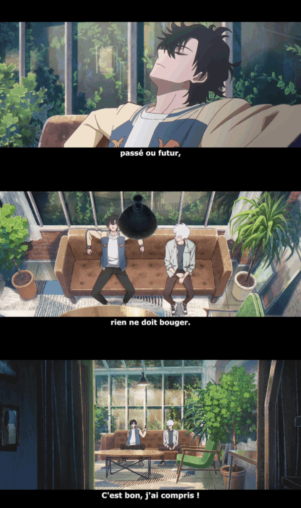 Lu Guang qui répète les règles à Cheng Xiaoshi © Link Click Crunchyroll/Bilibili/Studio LAN/Haoliners Animation League/Li Haoling